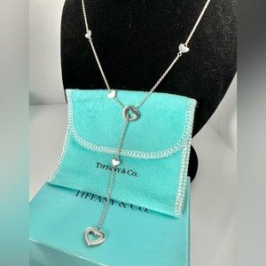 TIFFANY & Co. HEARTLINK LARIAT NECKLACE